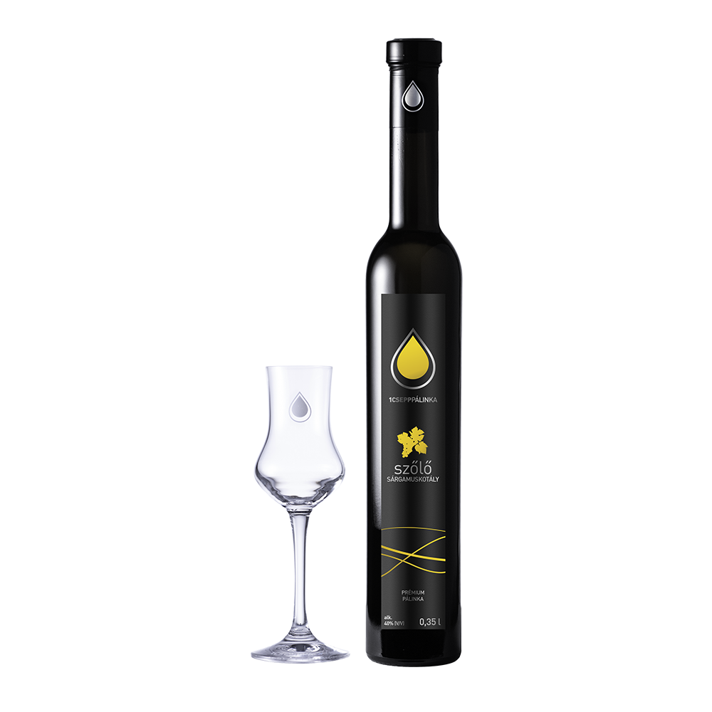Sárgamuskotály szőlőpálinka
